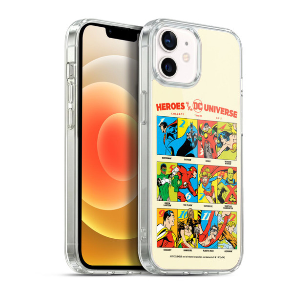 Justice League DC Comics 90th Anniversary Heroes Soft Gel Case for Apple iPhone 12 / iPhone 12 Pro & MagSafe