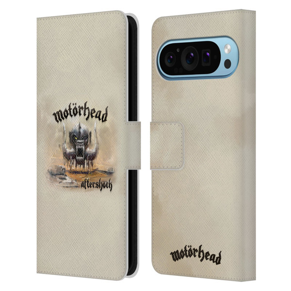 Motorhead Album Covers Aftershock Leather Book Wallet Case Cover For Google Pixel 9 / Pixel 9 Pro
