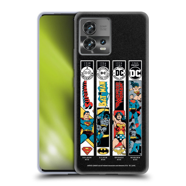 Justice League DC Comics 90th Anniversary Trinity Soft Gel Case for Motorola Moto Edge 30 Fusion