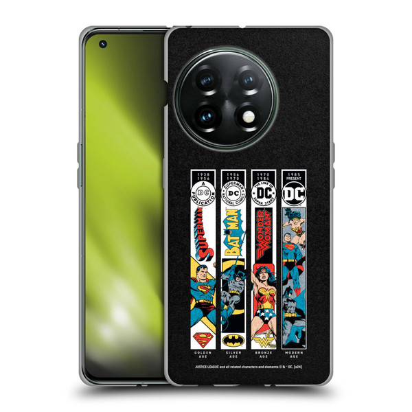 Justice League DC Comics 90th Anniversary Trinity Soft Gel Case for OnePlus 11 5G