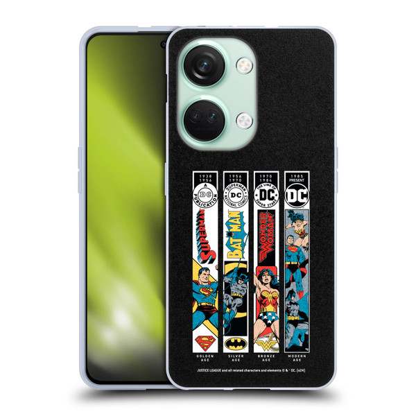 Justice League DC Comics 90th Anniversary Trinity Soft Gel Case for OnePlus Nord 3 5G