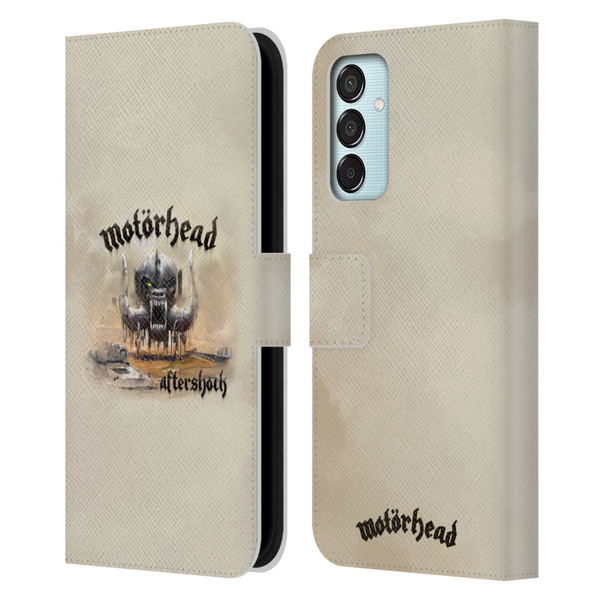 Motorhead Album Covers Aftershock Leather Book Wallet Case Cover For Samsung Galaxy M15/F15 5G