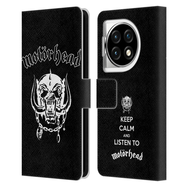 Motorhead Graphics Classic Logo Leather Book Wallet Case Cover For OPPO OnePlus Ace 3 5G