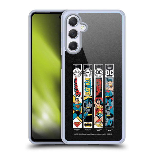Justice League DC Comics 90th Anniversary Trinity Soft Gel Case for Samsung Galaxy M54 5G