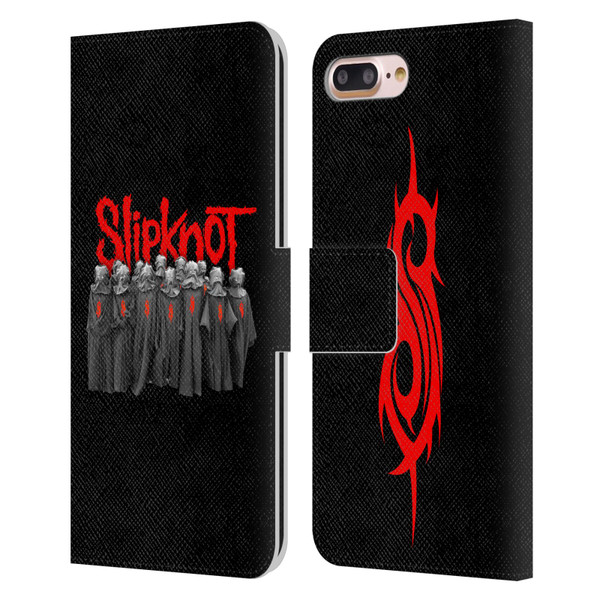 Slipknot We Are Not Your Kind Choir Leather Book Wallet Case Cover For Apple iPhone 7 Plus / iPhone 8 Plus