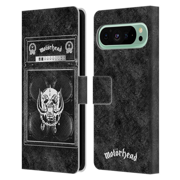 Motorhead Key Art Amp Stack Leather Book Wallet Case Cover For Google Pixel 9 Pro XL