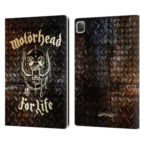 Motorhead Key Art For Life Leather Book Wallet Case Cover For Apple iPad Pro 13 M4 2024