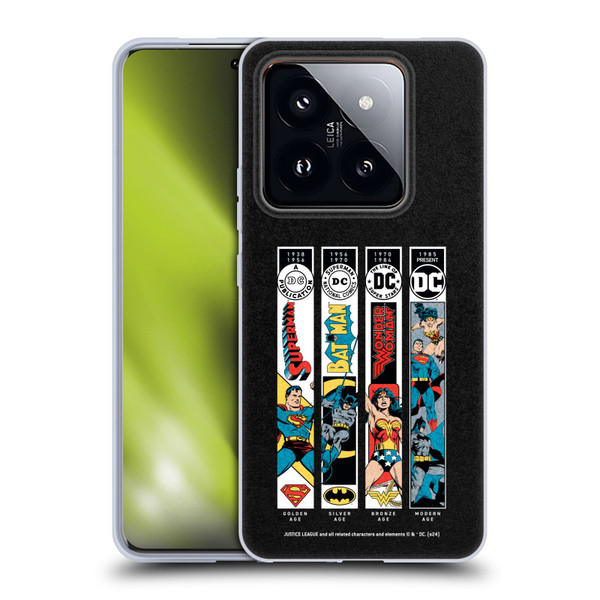 Justice League DC Comics 90th Anniversary Trinity Soft Gel Case for Xiaomi 14 Pro