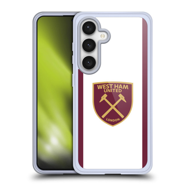 West Ham United FC 2024/25 Crest Kit Third Soft Gel Case for Samsung Galaxy S24 5G