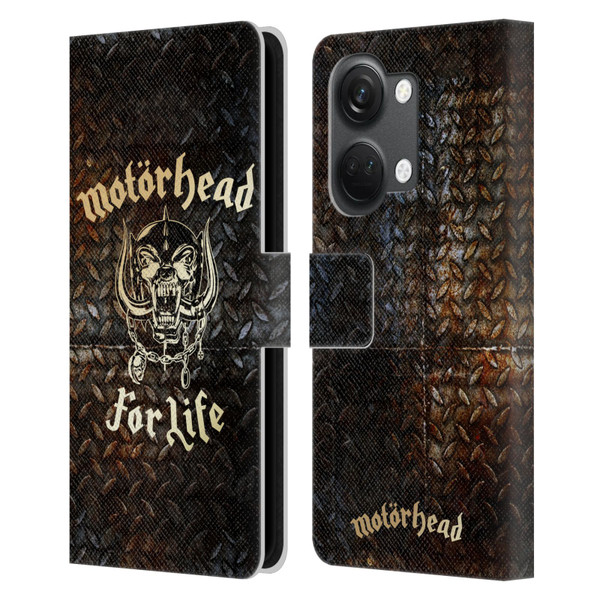 Motorhead Key Art For Life Leather Book Wallet Case Cover For OnePlus Nord 3 5G