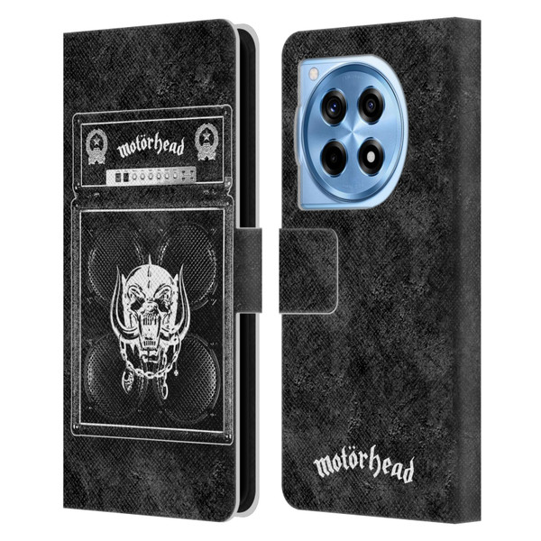 Motorhead Key Art Amp Stack Leather Book Wallet Case Cover For OnePlus 12R