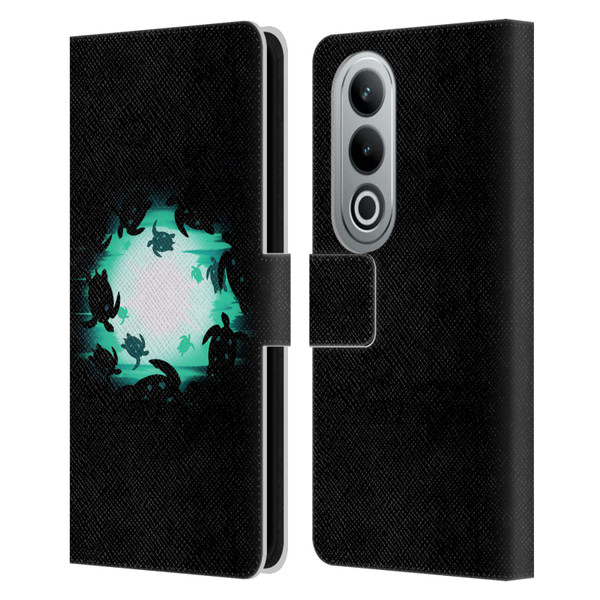 Alyn Spiller Animal Art Turtles Leather Book Wallet Case Cover For OPPO OnePlus Ace 3V 5G