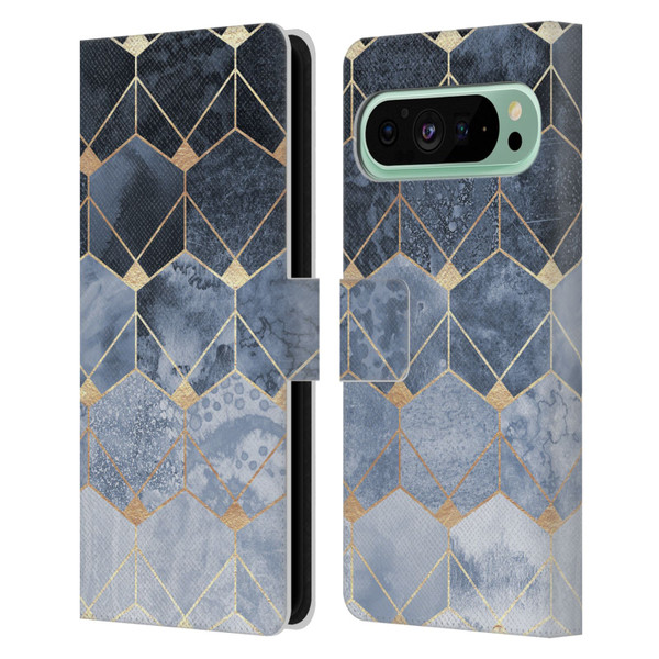 Elisabeth Fredriksson Sparkles Hexagons And Diamonds Leather Book Wallet Case Cover For Google Pixel 9 Pro XL