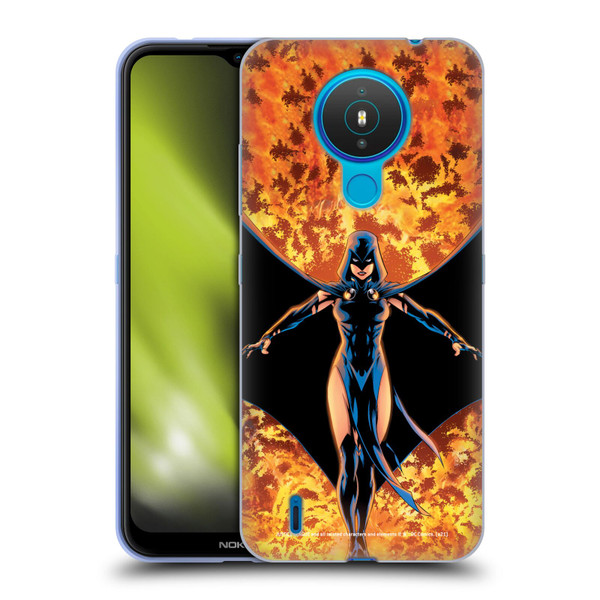 Justice League DC Comics Teen Titans Comic Art #8 Raven Soft Gel Case for Nokia 1.4