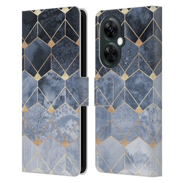 Elisabeth Fredriksson Sparkles Hexagons And Diamonds Leather Book Wallet Case Cover For OnePlus Nord CE 3 Lite 5G