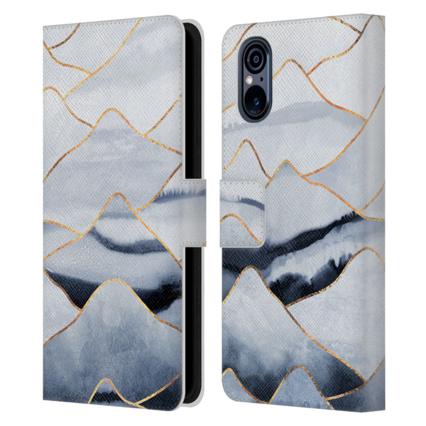 Elisabeth Fredriksson Sparkles Mountains Leather Book Wallet Case Cover For Sony Xperia 5 V 5G