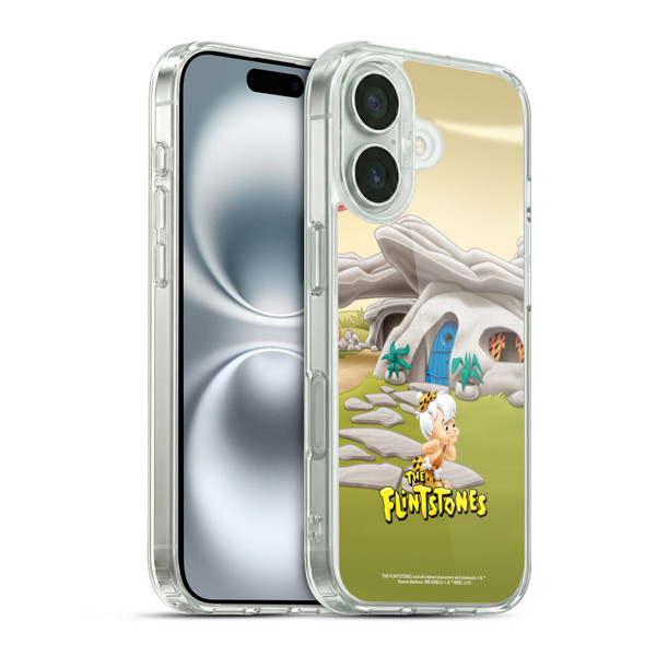 The Flintstones Characters Bambam Rubble Soft Gel Case for Apple iPhone 16 & MagSafe