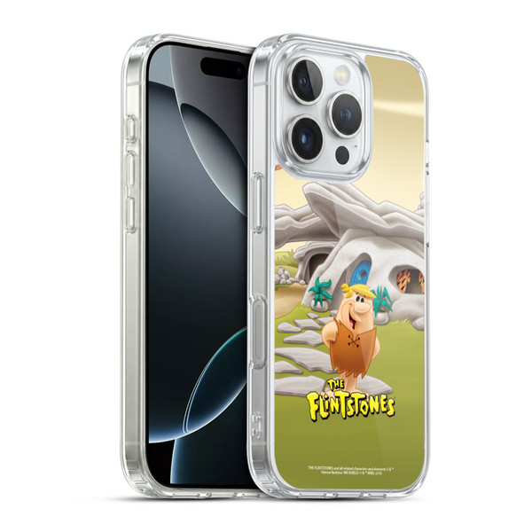 The Flintstones Characters Barney Rubble Soft Gel Case for Apple iPhone 16 Pro & MagSafe