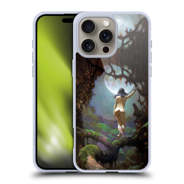 Frank Frazetta Fantasy Moons Rapture Soft Gel Case for Apple iPhone 16 Pro Max