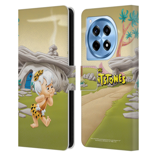 The Flintstones Characters Bambam Rubble Leather Book Wallet Case Cover For OnePlus 12R