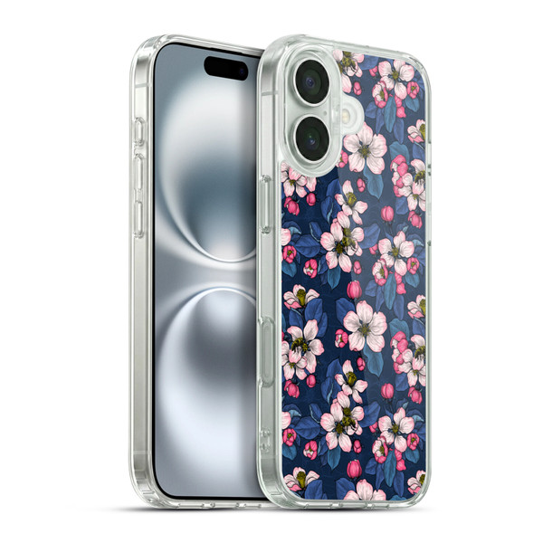 Katerina Kirilova Art Blossom Soft Gel Case for Apple iPhone 16 Plus & MagSafe