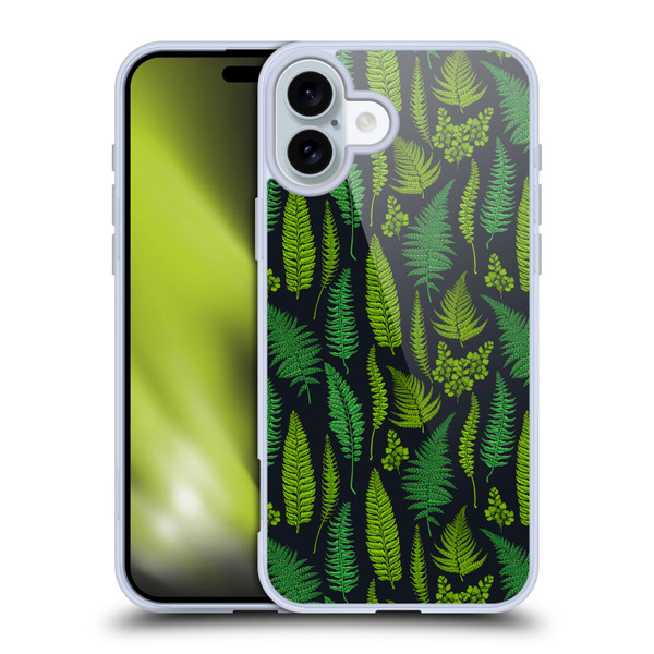 Katerina Kirilova Art Greens Soft Gel Case for Apple iPhone 16 Plus