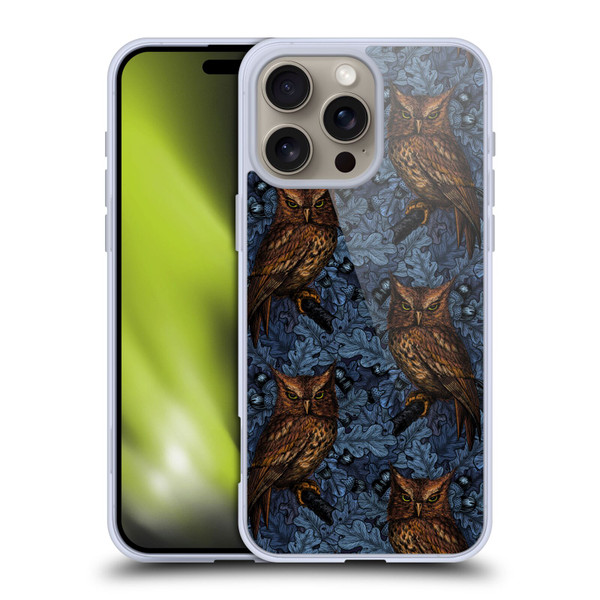 Katerina Kirilova Graphics Night Owls Soft Gel Case for Apple iPhone 16 Pro Max