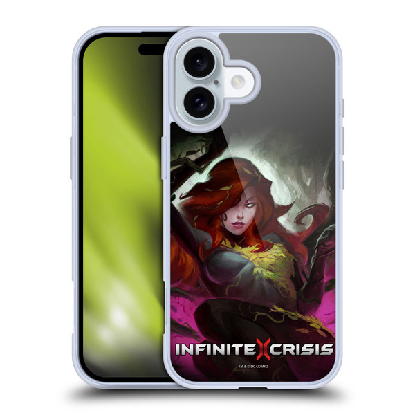 Infinite Crisis Characters Poison Ivy Soft Gel Case for Apple iPhone 16