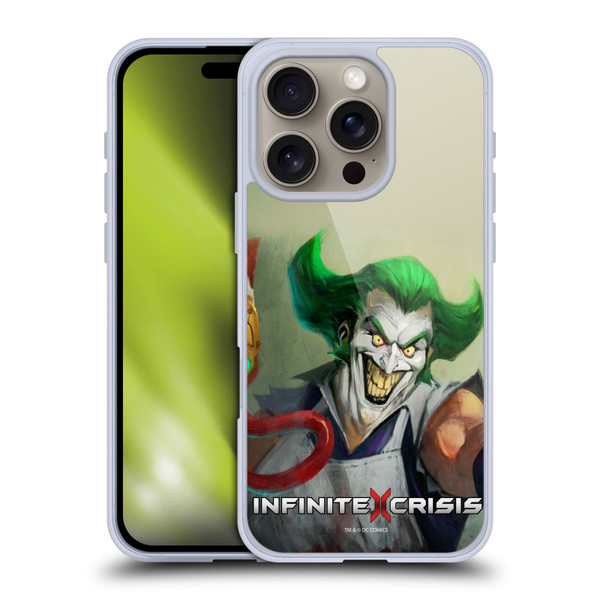 Infinite Crisis Characters Gaslight Joker Soft Gel Case for Apple iPhone 16 Pro