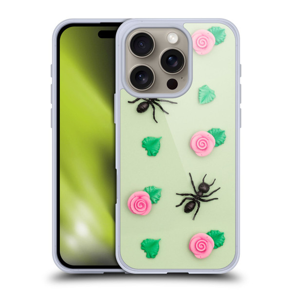 Pepino De Mar Patterns 2 Ant Soft Gel Case for Apple iPhone 16 Pro