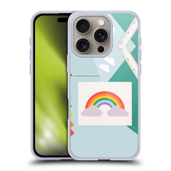 Pepino De Mar Rainbow Art Soft Gel Case for Apple iPhone 16 Pro