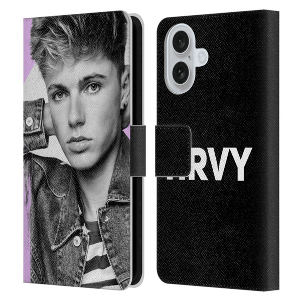 HRVY Graphics Calendar 12 Leather Book Wallet Case Cover For Apple iPhone 16