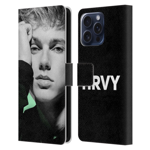 HRVY Graphics Calendar 7 Leather Book Wallet Case Cover For Apple iPhone 16 Pro Max