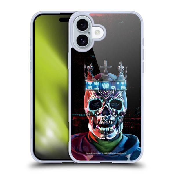 Watch Dogs Legion Key Art Ded Sec Soft Gel Case for Apple iPhone 16 Plus