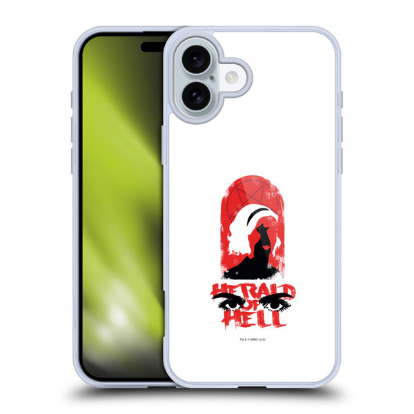 Chilling Adventures of Sabrina Graphics Herald Of Hell Soft Gel Case for Apple iPhone 16 Plus