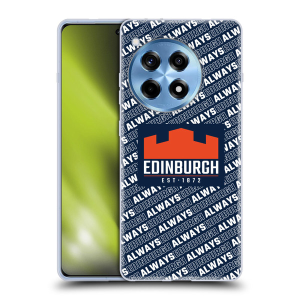 Edinburgh Rugby Graphics Logo Pattern Soft Gel Case for OPPO OnePlus Ace 3 5G