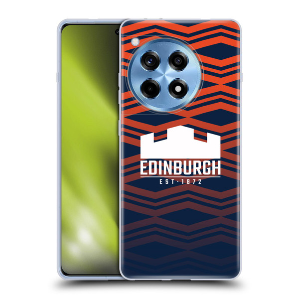 Edinburgh Rugby Graphics Pattern Gradient Soft Gel Case for OPPO OnePlus Ace 3 5G