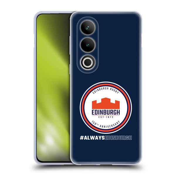 Edinburgh Rugby Graphics 150th Logo Soft Gel Case for OPPO OnePlus Ace 3V 5G