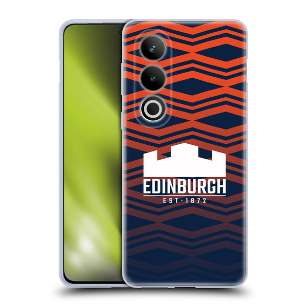 Edinburgh Rugby Graphics Pattern Gradient Soft Gel Case for OPPO OnePlus Ace 3V 5G
