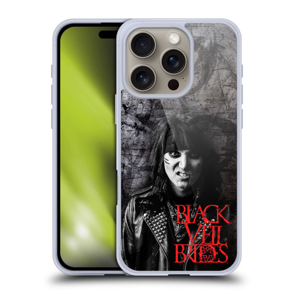 Black Veil Brides Band Members Ashley Soft Gel Case for Apple iPhone 16 Pro