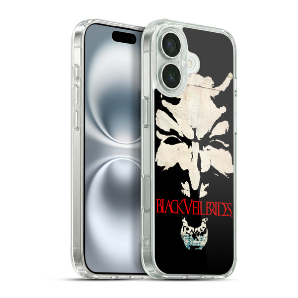 Black Veil Brides Band Art Devil Art Soft Gel Case for Apple iPhone 16 Plus & MagSafe