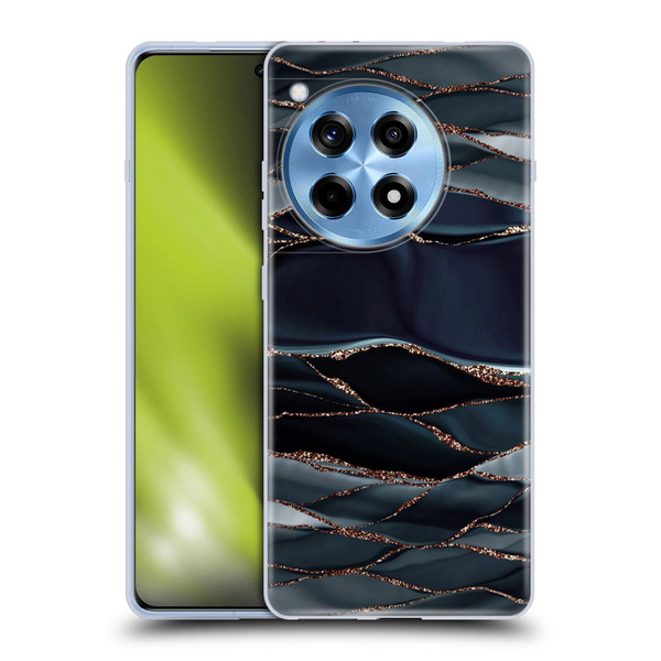 UtArt Dark Night Marble Waves Soft Gel Case for OPPO OnePlus Ace 3 5G