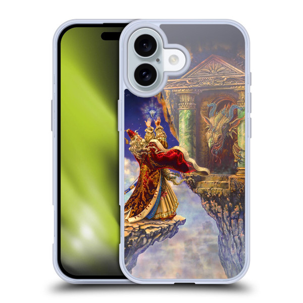 Myles Pinkney Mythical Dragon's Eye Soft Gel Case for Apple iPhone 16