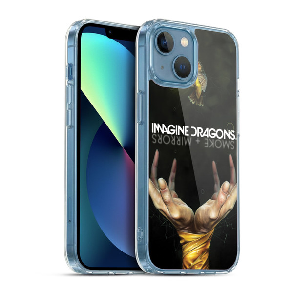 Imagine Dragons Key Art Smoke And Mirrors Soft Gel Case for Apple iPhone 13 Mini & MagSafe