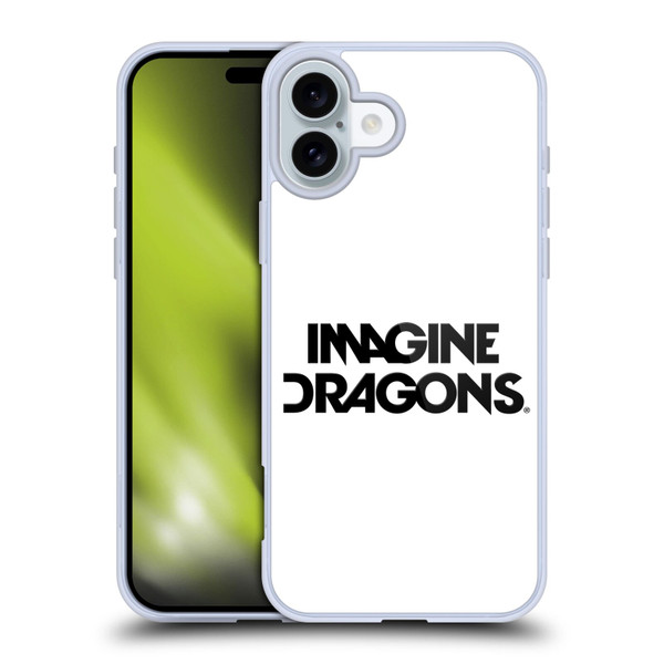 Imagine Dragons Key Art Logo Soft Gel Case for Apple iPhone 16 Plus