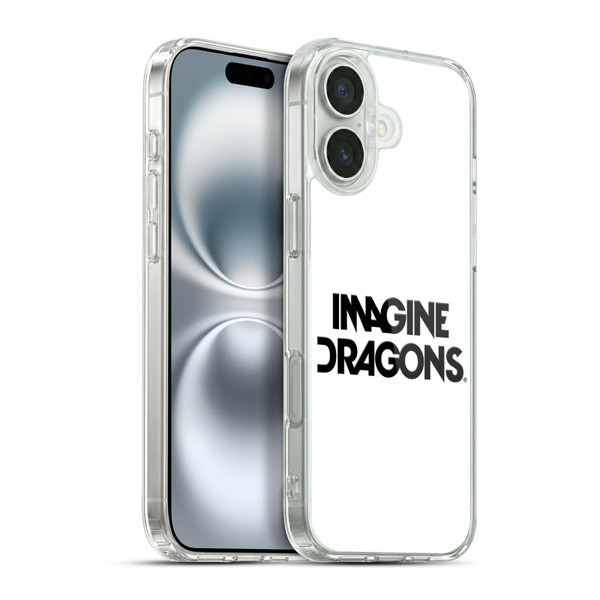 Imagine Dragons Key Art Logo Soft Gel Case for Apple iPhone 16 Plus & MagSafe