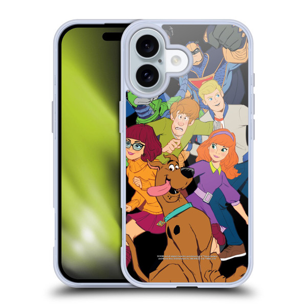 Scoob! Scooby-Doo Movie Graphics The Gang Soft Gel Case for Apple iPhone 16