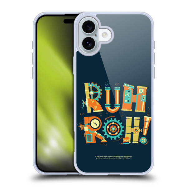 Scoob! Scooby-Doo Movie Graphics Ruh Boh Soft Gel Case for Apple iPhone 16 Plus
