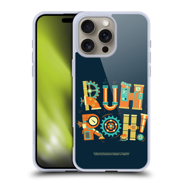 Scoob! Scooby-Doo Movie Graphics Ruh Boh Soft Gel Case for Apple iPhone 16 Pro Max