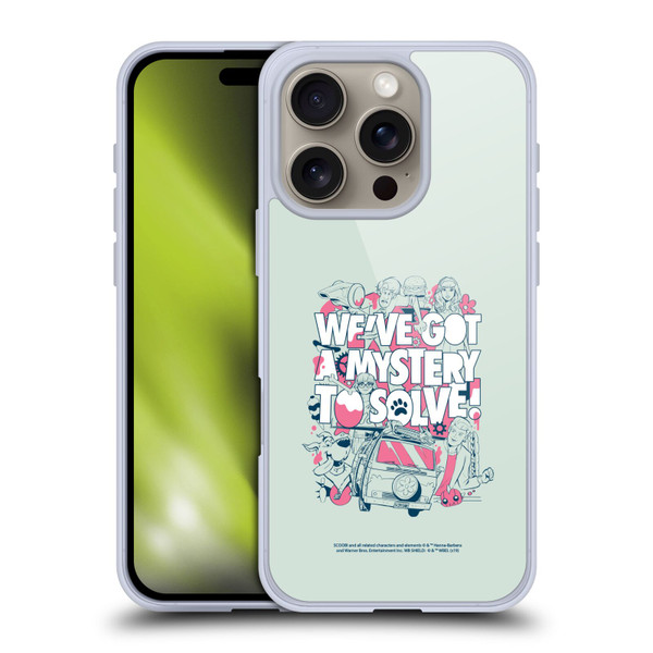 Scoob! Scooby-Doo Movie Graphics Mystery Soft Gel Case for Apple iPhone 16 Pro